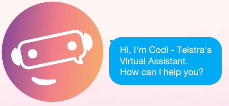 codi telstra virtual assistant chatbot