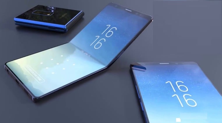 Samsung foldable phone 2018