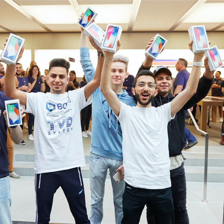 The iPhone X is here - just joking! Australians face long shipping wait times