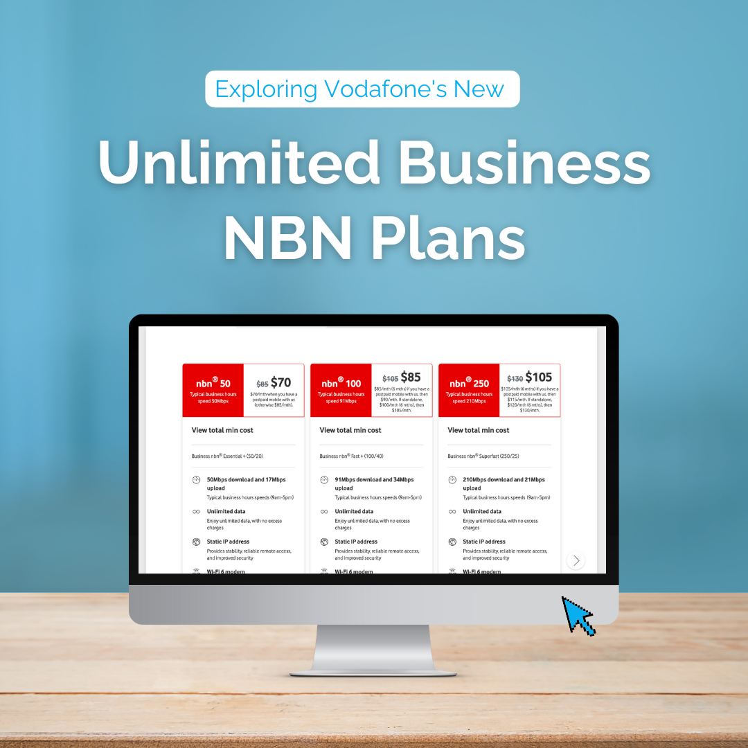 Exploring Vodafone's New Unlimited Business NBN Plans