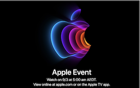 Apple Peek Performance Event - March 9 5AM AEDT